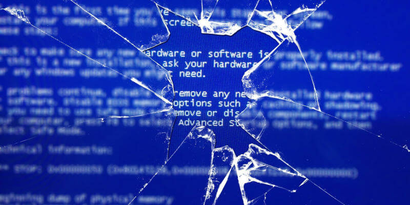 Blue Screen of Death (BSOD)